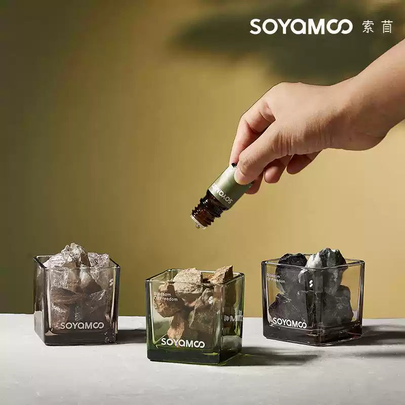 Soyamoo Dopamine Square Cup Crystal Aroma Zen Tea