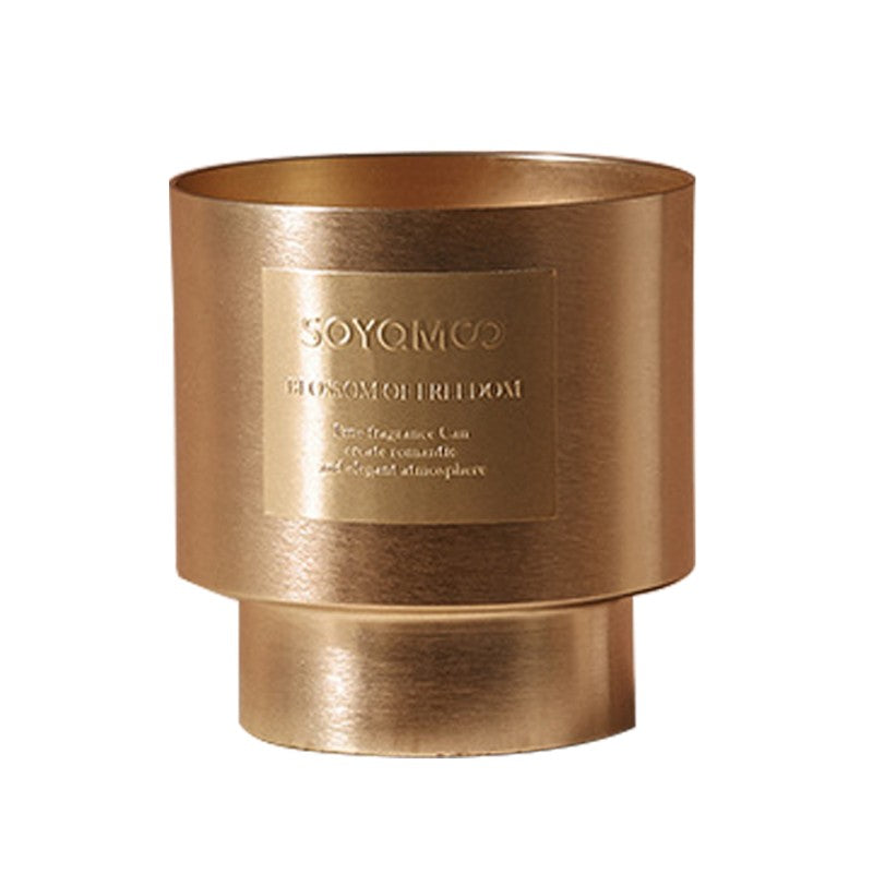 Soyamoo Metal Tin Scented Candle Cuban Cigar