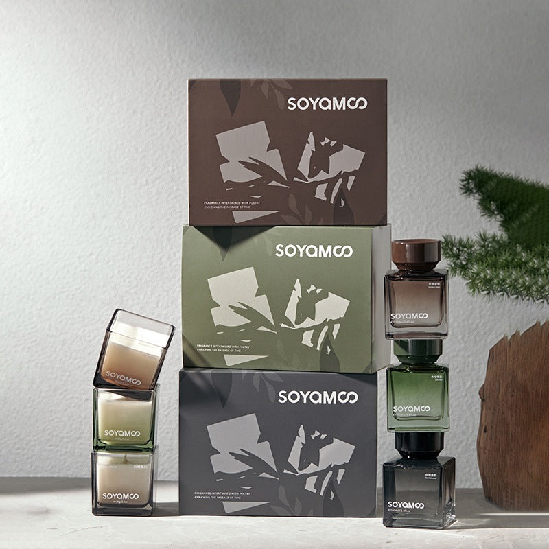 Soyamoo Mountain Forest AB Aromatherapy Set Sanskrit Cedar