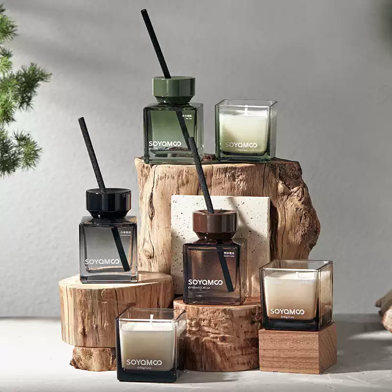 Soyamoo Mountain Forest AB Aromatherapy Set Sandalwood Elegance