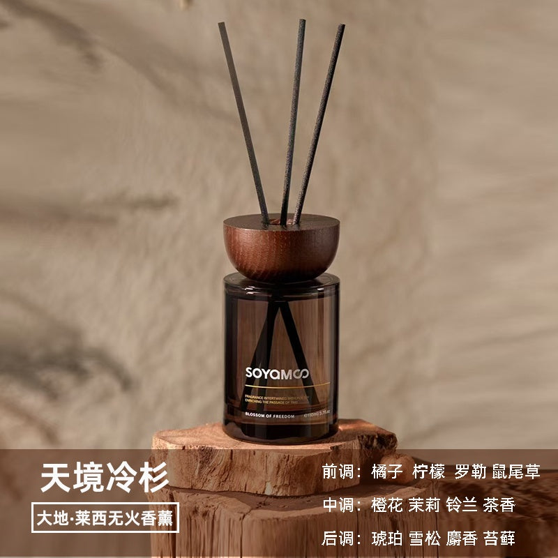 Soyamoo Fireless Aromatherapy Cold Cedar 100ml