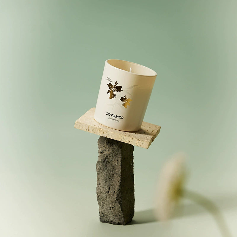 Soyamoo Simple Love Fragrance Candle Moon Gardenia 160g