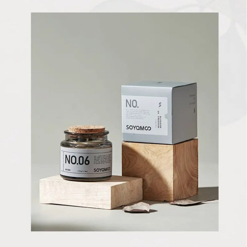 Soyamoo Fragrance Archive Series Scented Candles Teak lobacco