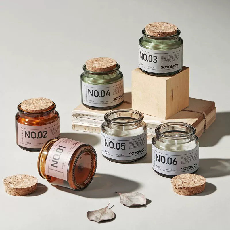 Soyamoo Fragrance Scented Candles Mountain Spring