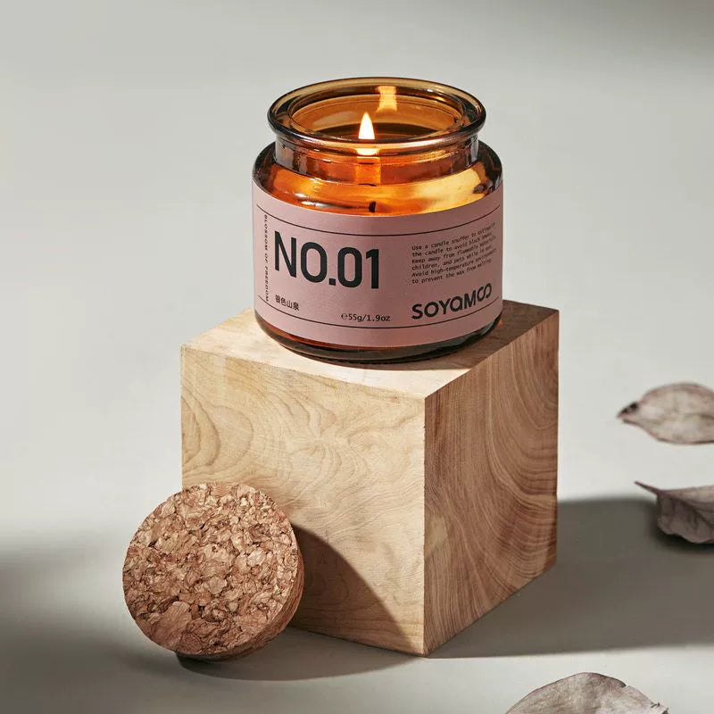 Soyamoo Fragrance Scented Candles Mountain Spring