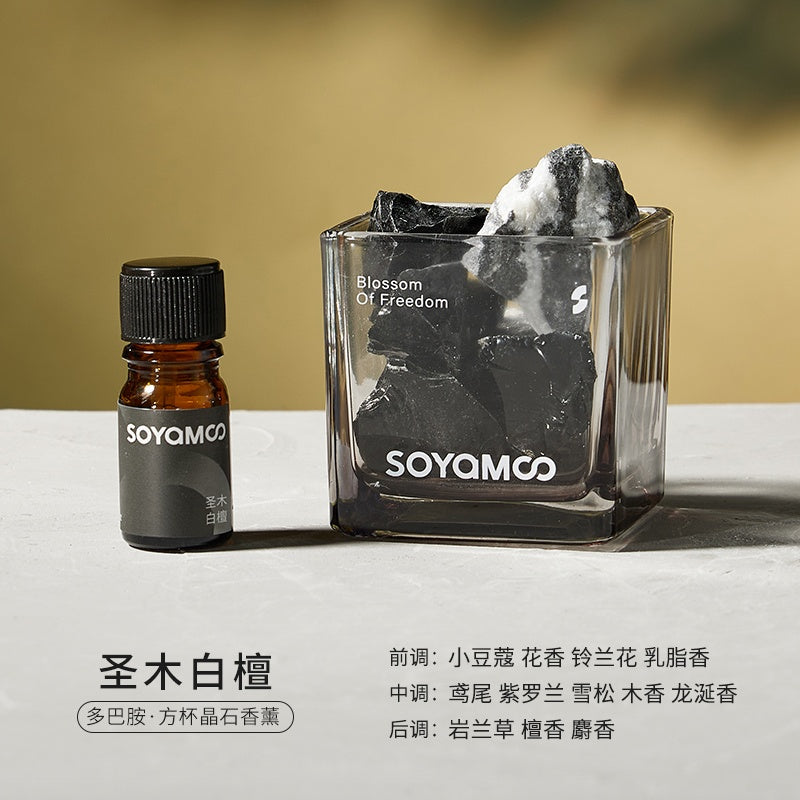 Soyamoo Crystal Aromatherapy White Sandalwood