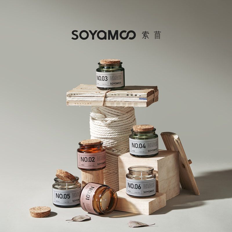 Soyamoo Aromatherapy Candles NO.03 Cardenia