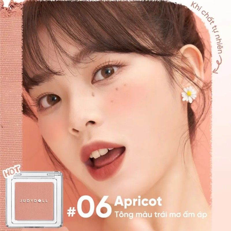 Judydoll Pretty Blush Powder #06 Apricot