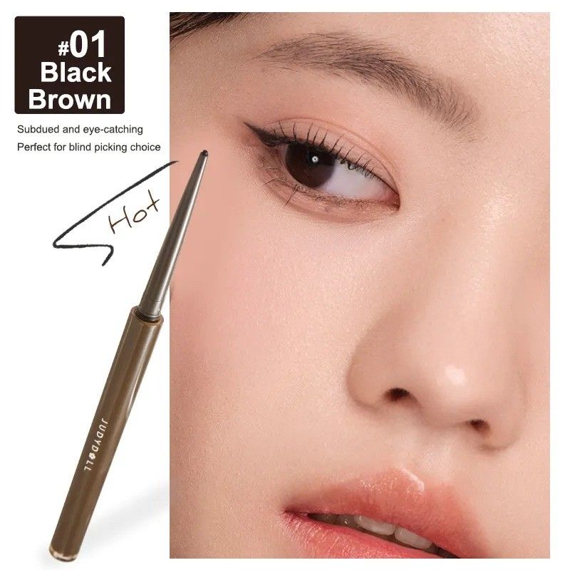 Judydoll Ultra-fine Eyeliner Gel Pen #01 Black Brown