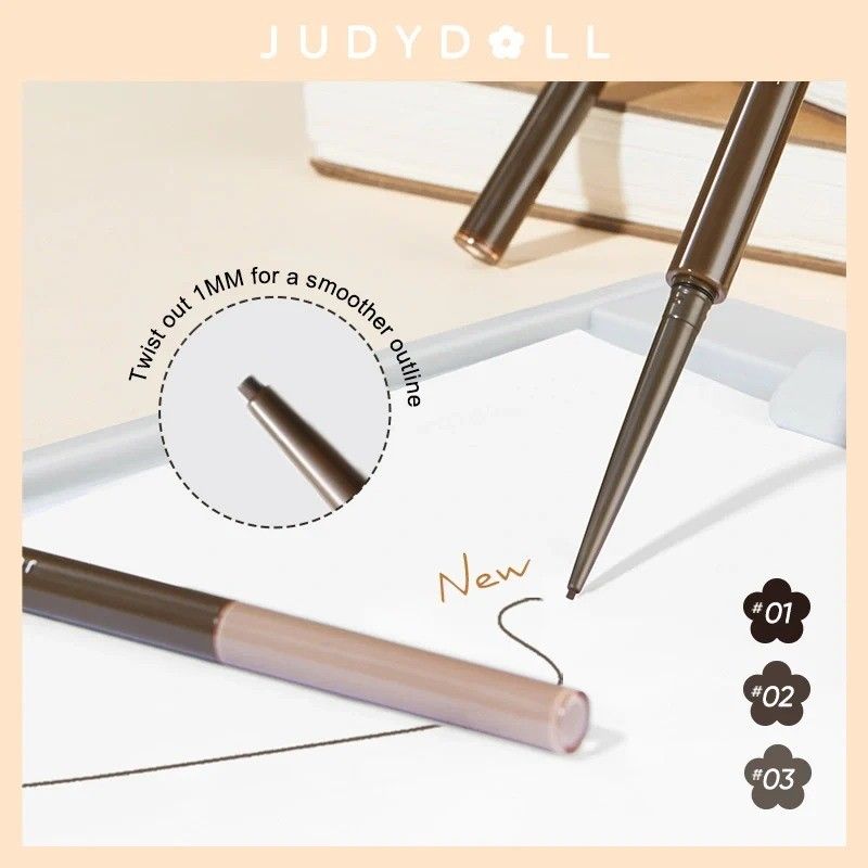 Judydoll Ultra-fine Eyeliner Gel Pen #01 Black Brown