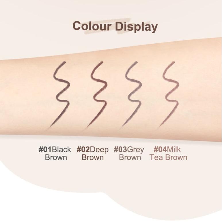 Judydoll Precisely Depicted Slim Gel Eyeliner #02 Dark Brown