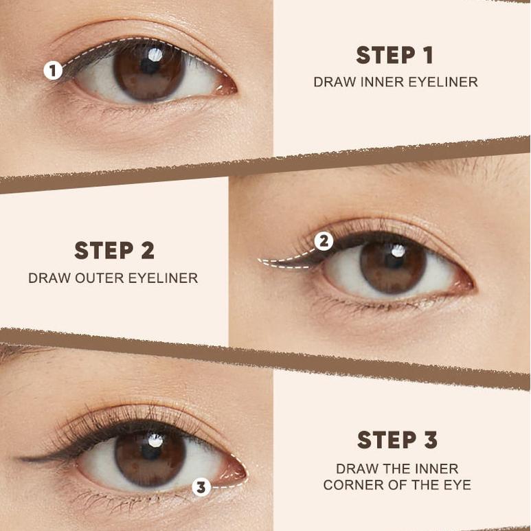 Judydoll Precisely Depicted Slim Gel Eyeliner #02 Dark Brown