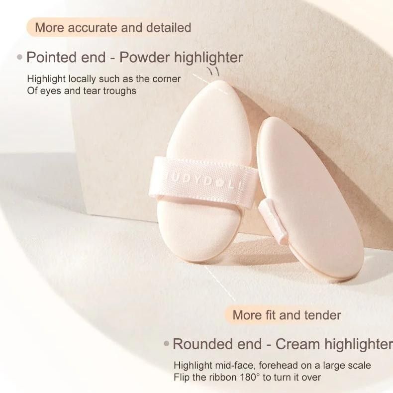 Judydoll Dual-Color Highlighter Palette #02 Warm Sunlight