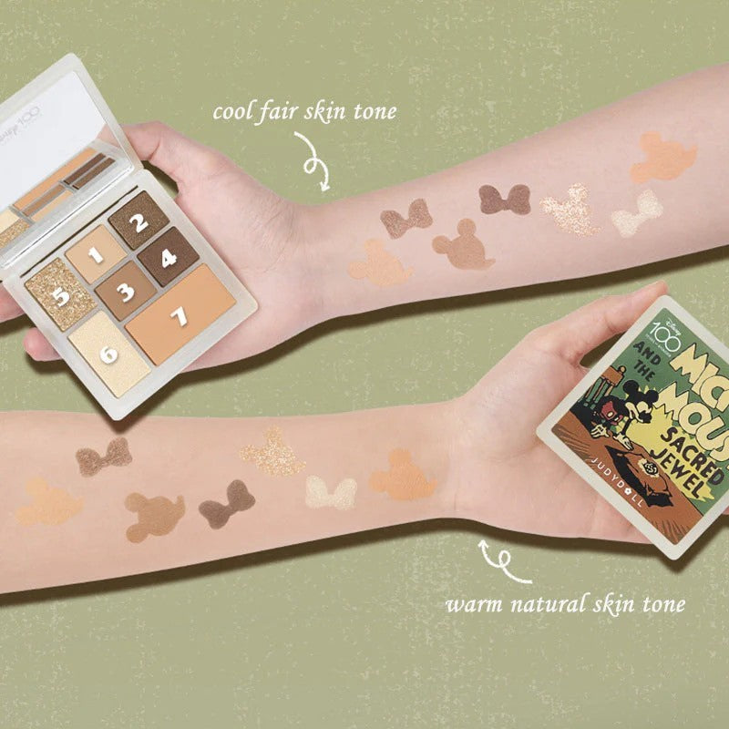 Judydoll Limited 7 Color Eyeshadow Palette #16 Coconut Latte