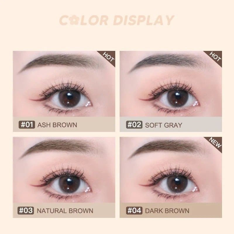Judydoll Skinny Triangular-Shaped Eyebrow Pencil #01 Light Brown