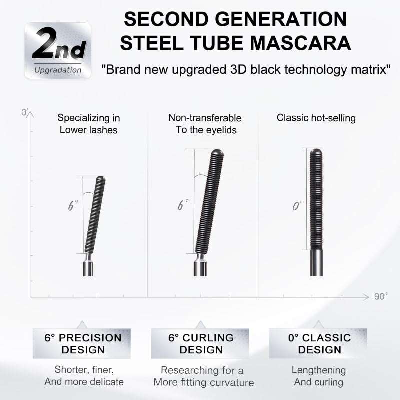 Judydoll 3D Curling Eyelash Mascara Precision #01 Black 2g