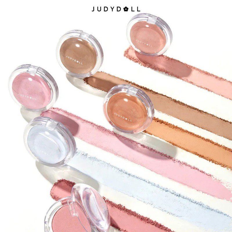 Judydoll Waterproof Matte Powder Blush #07 Pumpkin Orange