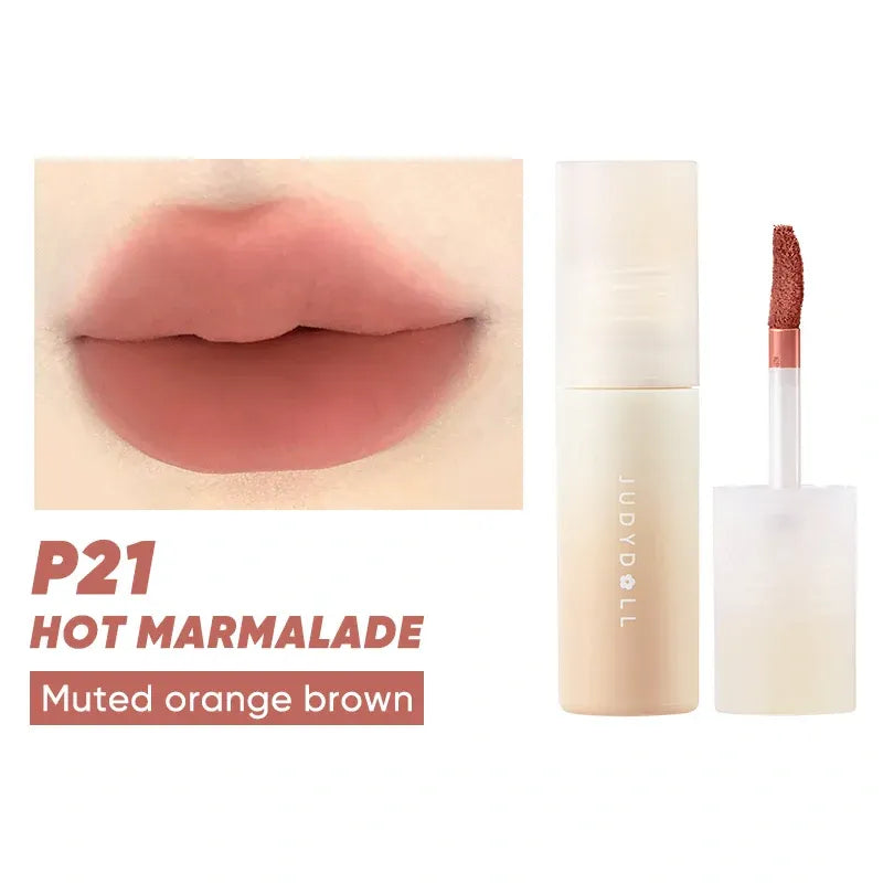 Judydoll Lip Mud #P21 Hot Marmalade