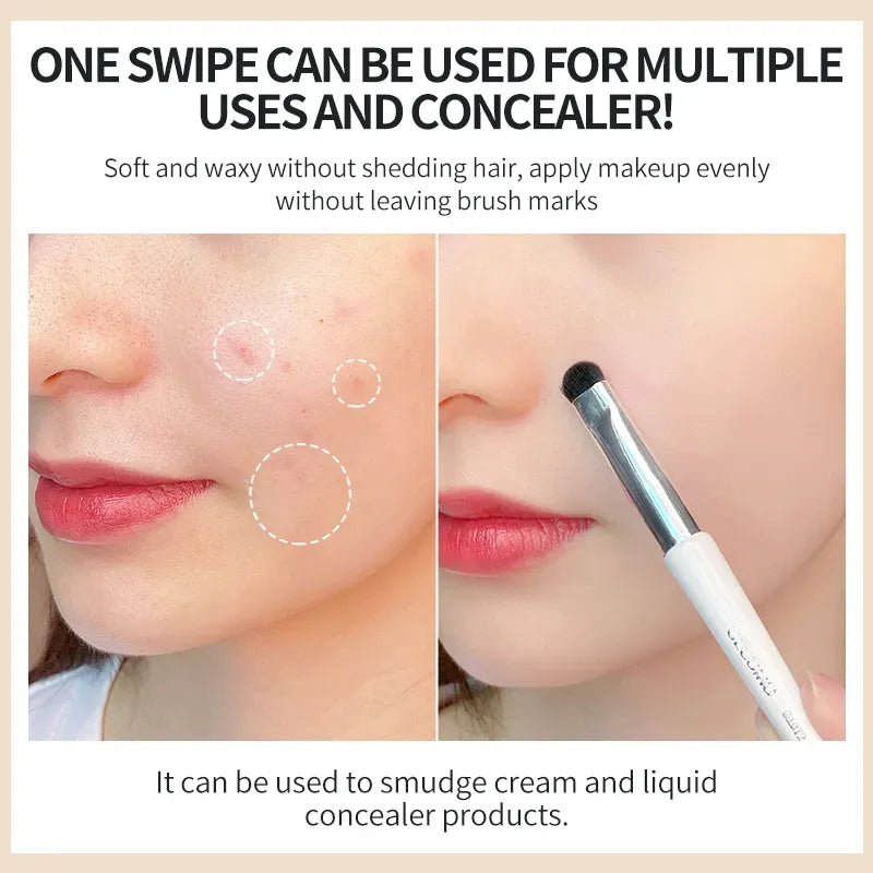 Gecomo Makeup Brush Lip Brush White