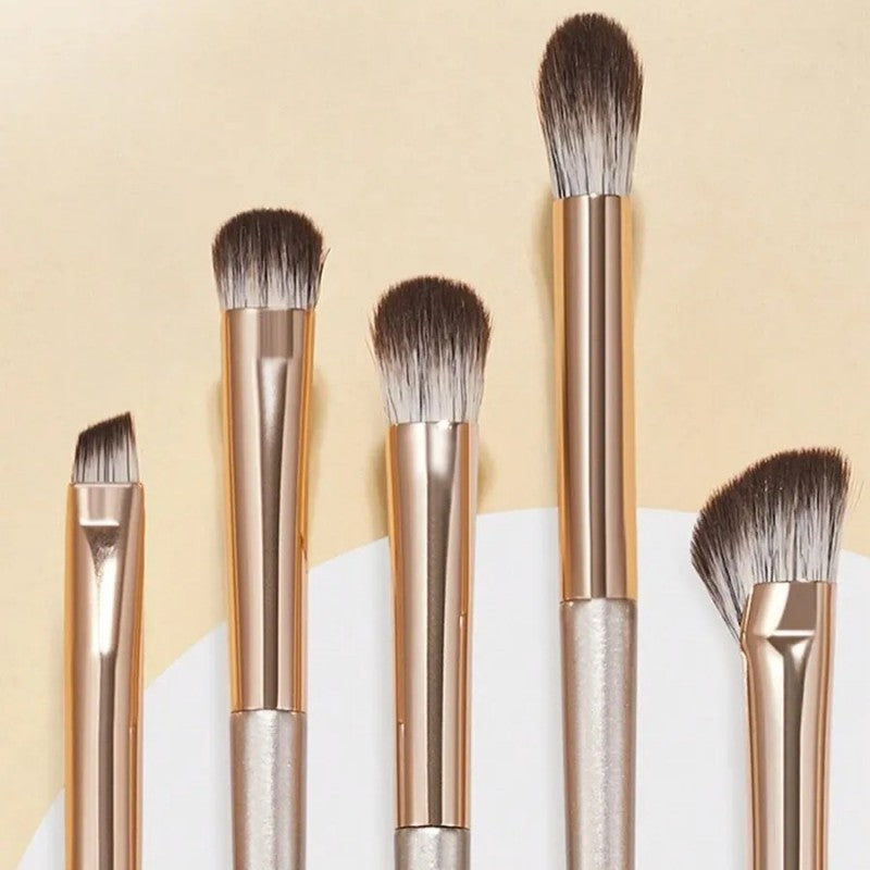 Gecomo Eye Makeup Brush Set 8pcs