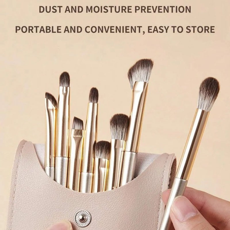 Gecomo Eye Makeup Brush Set 8pcs