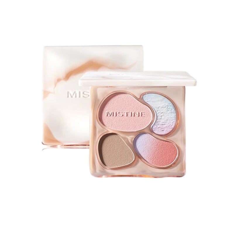 Mistine Thai Milk Coffee All-In-One Makeup Palette #02 Coastal Fireworks