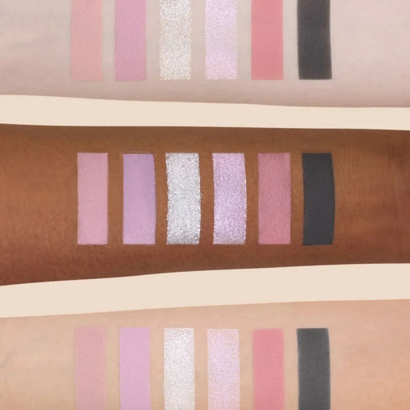 Flower Knows Butterfly Cloud Collar Embossed Six-Color Makeup Palette #02 Cloud Attire