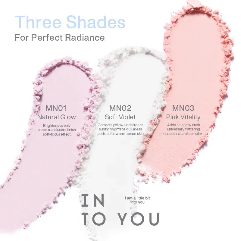 INTO YOU Mini Pressed Powder #MN03 Pink Vitality 3.5g