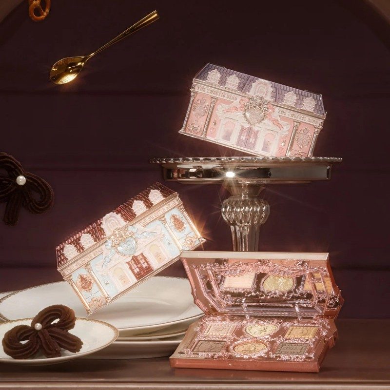 Flower Knows花知晓甜心小熊六色眼影盘#02草莓牛奶