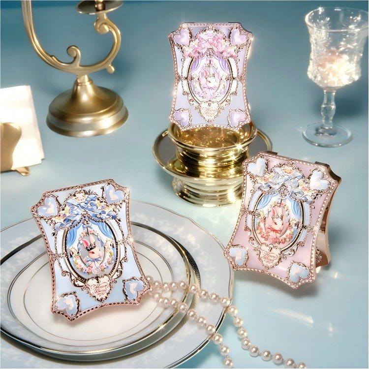 Flower Knows花知晓邦尼花园六色眼影盘#01白兔子