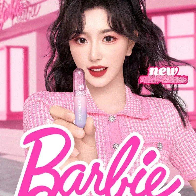 Colorkey Elle Barbie Series Velvet Mousse Matte Lip Mud #608 Palm Street View