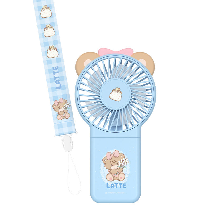 Joy.C Mikko Series Portable Mini Handheld Fan Blue