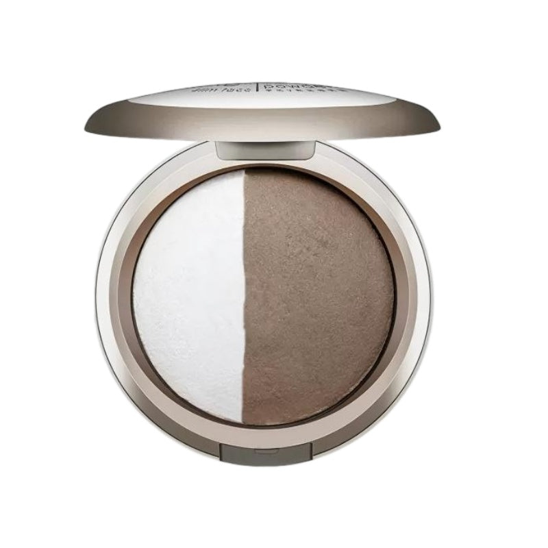 Spenny V-shaped Face Contour Powder #002 Highlighting White + Deep Coffee