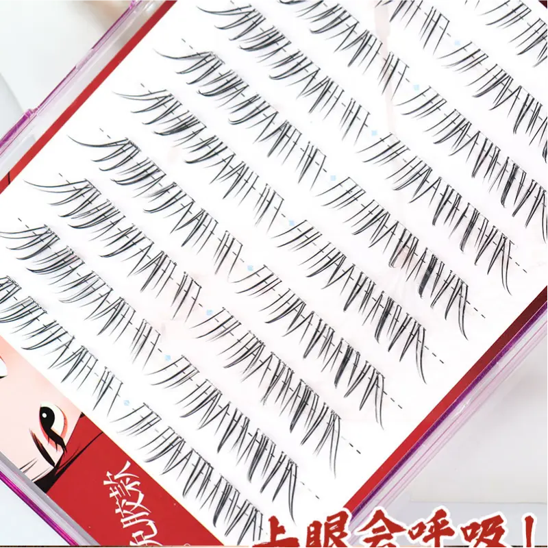 Dream Deer梦鹿透明梗免胶假睫毛浓密版小鹿睫