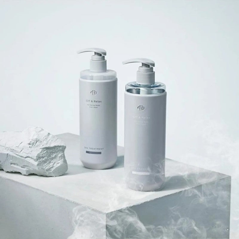 Off&Relax Fluffy Refresh Shampoo + Refiil + Treatment 460ml + 400ml + 460ml