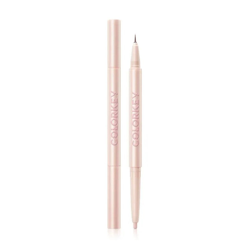 Colorkey Brightening Double-ended Lying Silkworm Pen #03 Champagne