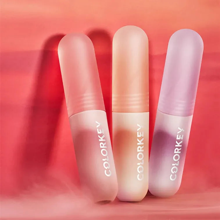 Colorkey Velvety Mousse Fluffy Lip Mud #O105 Tea Apricot