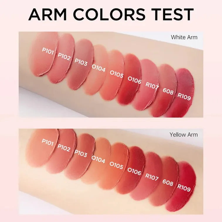 Colorkey Velvety Mousse Fluffy Lip Mud #O105 Tea Apricot
