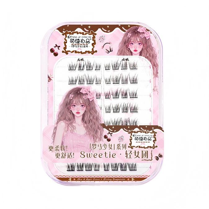 Meng Jie Shang Pin Glue-Free False Eyelashes Light Girl Group