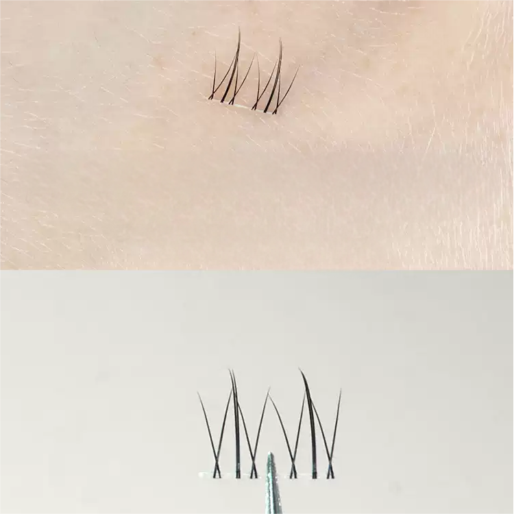 Meng Jie Shang PinNatural Lower Eyelashes Wild Little Cats