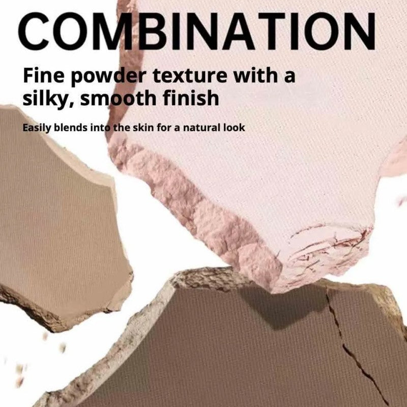 Mooekiss Magnetic Tri-Color Contouring Palette #03 Pink 17g