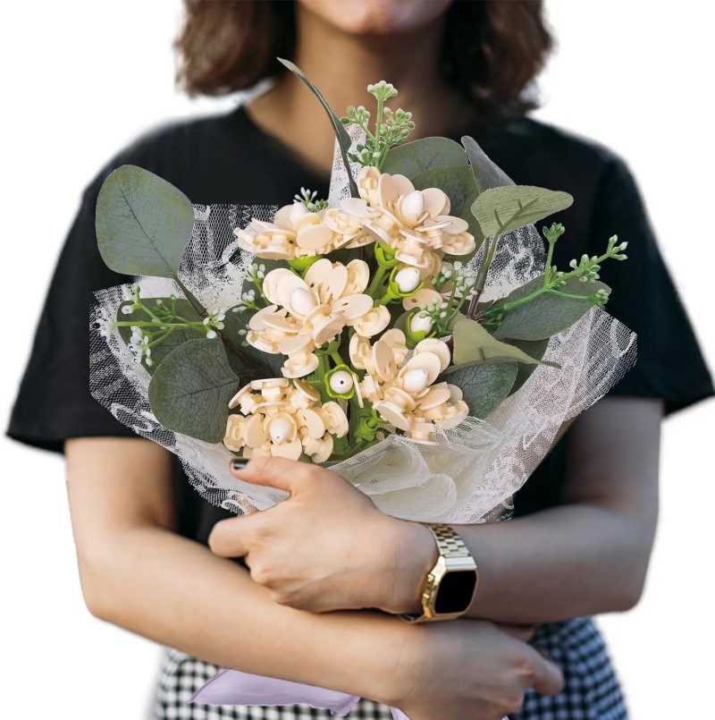 Jaki Flower Bouquet Building Name of Missing JK2683