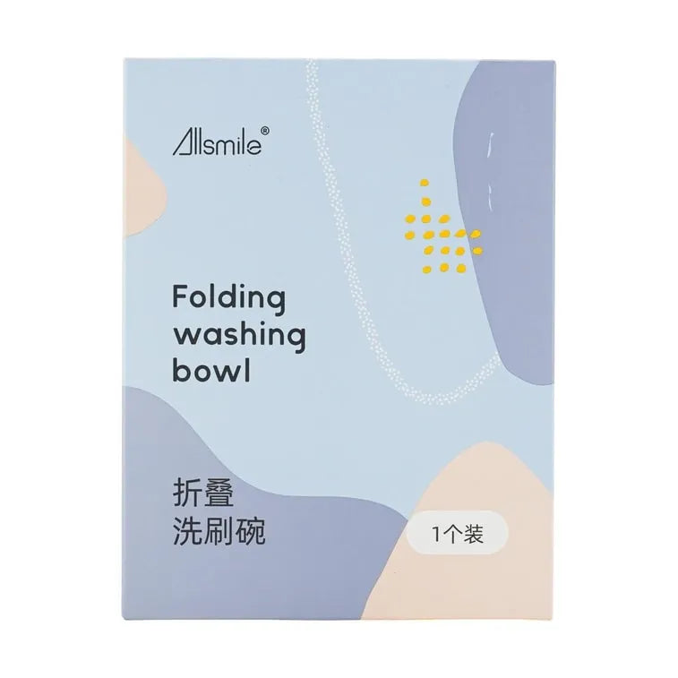Allsmile Foldable Brush Cleansing Iceland Blue 1pcs