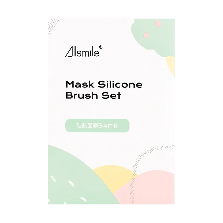 Allsmile Silicom DIY Face Mask Bowl Set Green