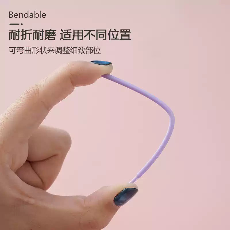 Allsmile Nano Cotton Swabs Clear Sky Purple 100pcs