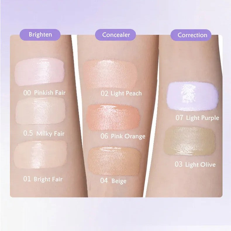 Girls Crush水丝绒遮瑕液#07浅紫色