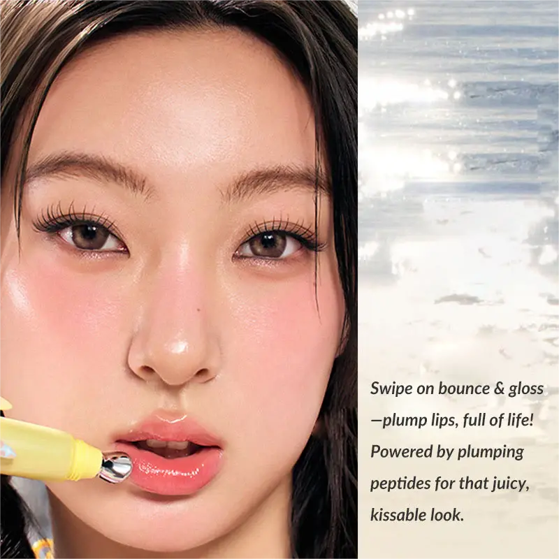 Girls Crush Sunkissed Glow Hydro-Wave Lip Gloss #G01 Soft Pink