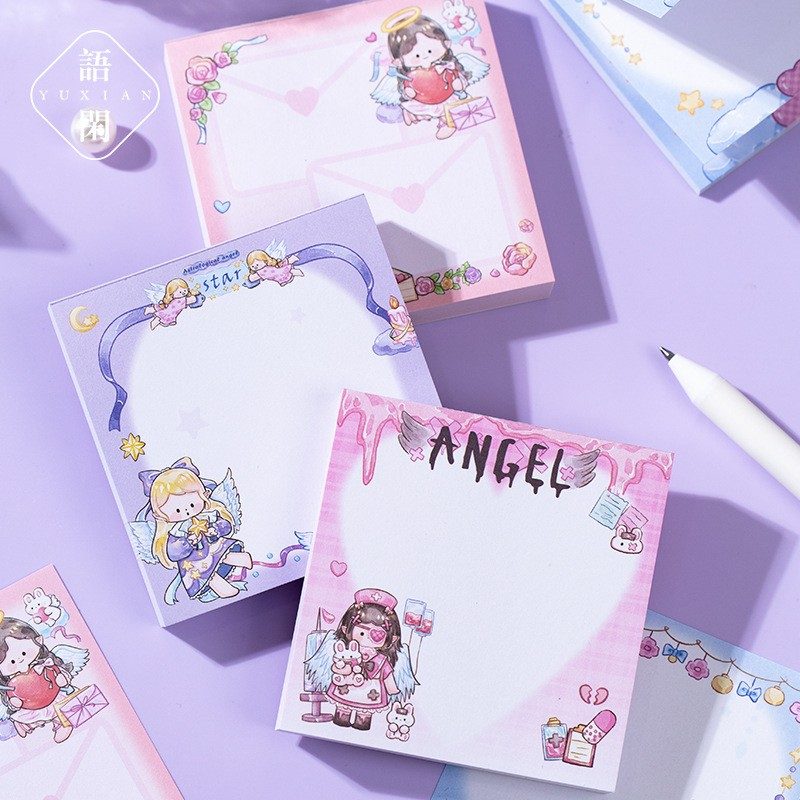 YuXian Memo Note Pad Heartbeat Moment