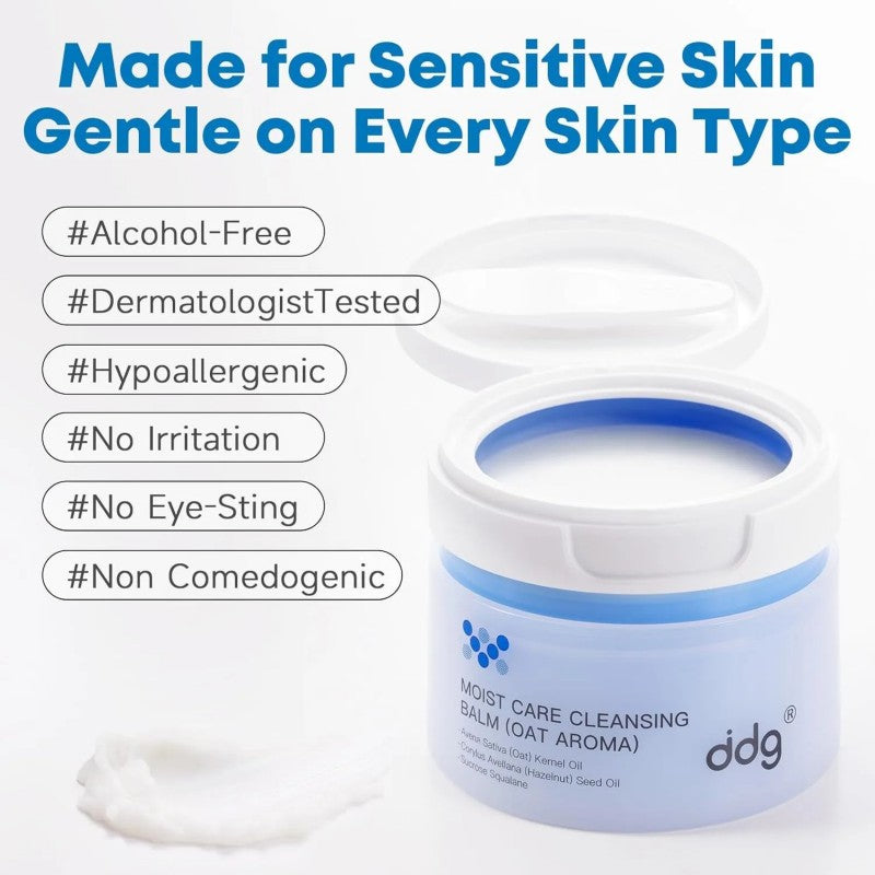 Ddg Moist Care Cleansing Balm Oat Aroma 110ml