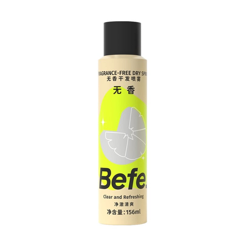 Befe Hair Dry Spray Clear & Refreshing Fragrance Free 156ml